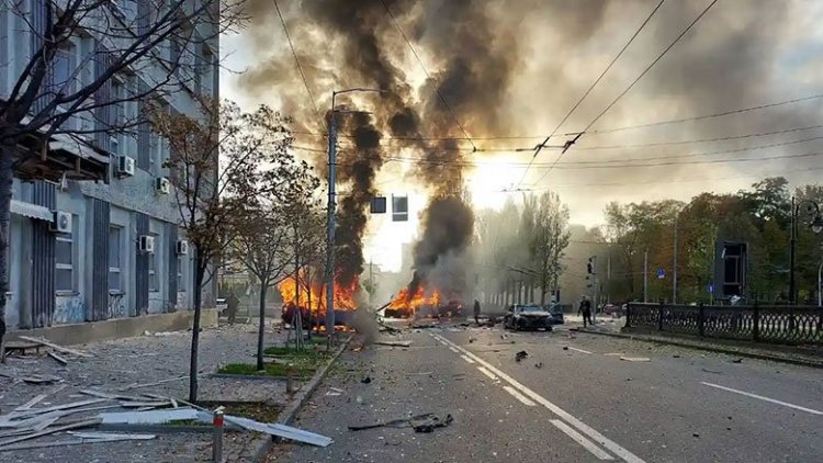 Ukrayna'nın başkentinde patlama!