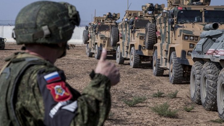Türk ve Rus kuvvetlerinden Haseke'de ortak devriye
