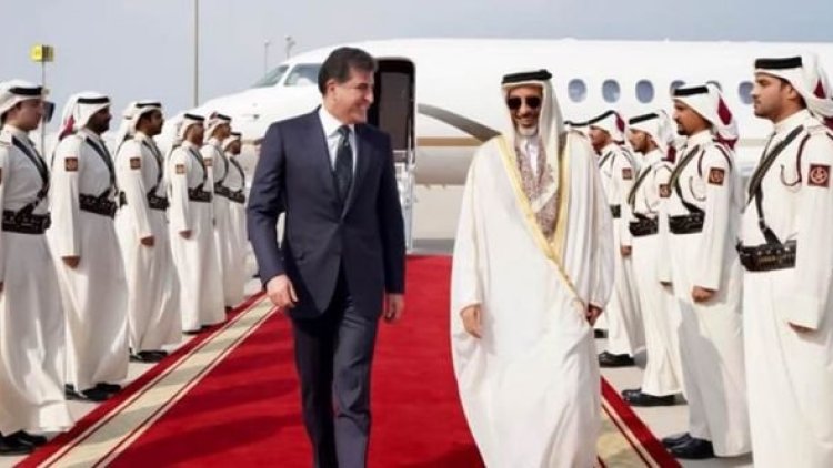 Başkan Neçirvan Barzani Katar'da