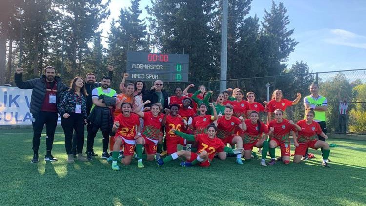 Amedspor Kadın Takımı: Son maçta 3 gol