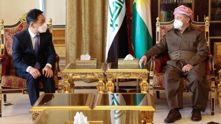 Güney Kore'nin Erbil Başkonsolosu'ndan Başkan Barzani'nin bölgedeki rolüne övgü