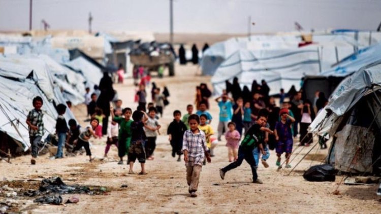Rojava'da IŞİD'li ailelerin kaldığı çadırlarda 7 bin çocuk risk altında