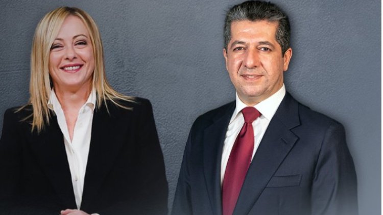 Başbakan Barzani İtalya Başbakanı Meloni’yi ağırlayacak