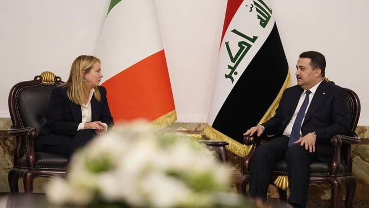 İtalya Başbakanı: 2023'ün Irak-İtalya ilişkilerinde dönüm yılı olması için çalışacağız