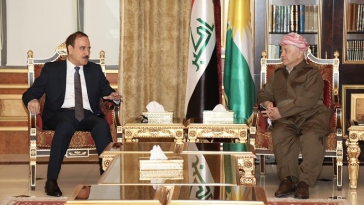 Başkan Barzani, Suni Vakfı Divan Başkanı'nı kabul etti