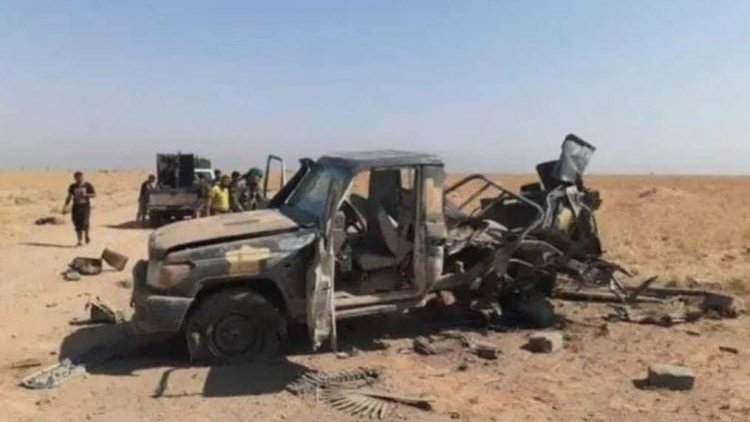 Rakka'da DSG aracına bombalı saldırı