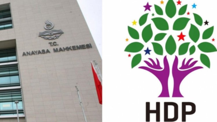 AYM'nin bloke kararına ilişkin HDP'den açıklama