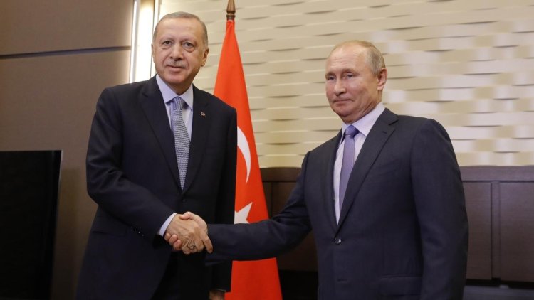 Erdoğan ve Putin Suriye ile Ukrayna'yı görüştü