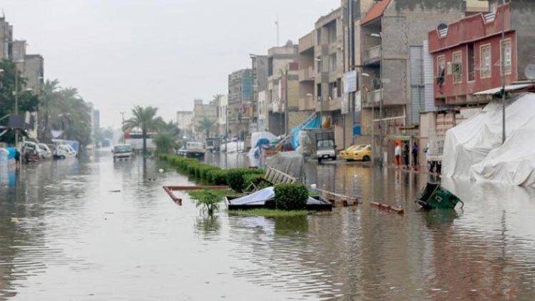 Irak’ta kötü hava koşulları nedeniyle resmi tatil ilan edildi