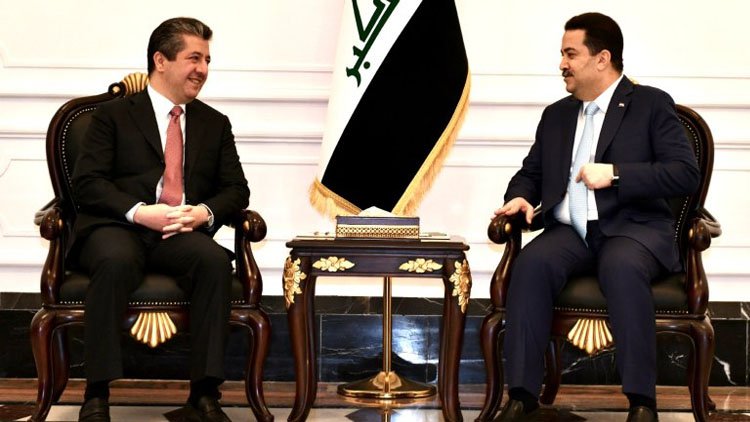 Başbakan Mesrur Barzani: Irak Başbakanı ile verimli görüşme gerçekleştirdik