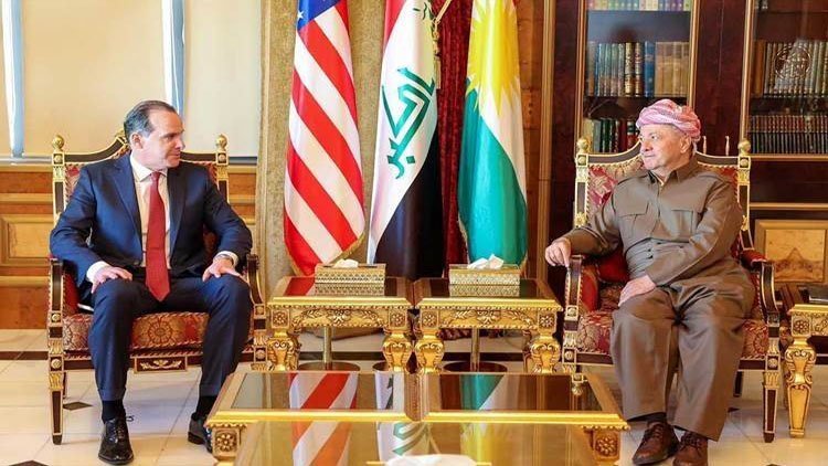 Başkan Barzani, Brett McGurk ile görüştü