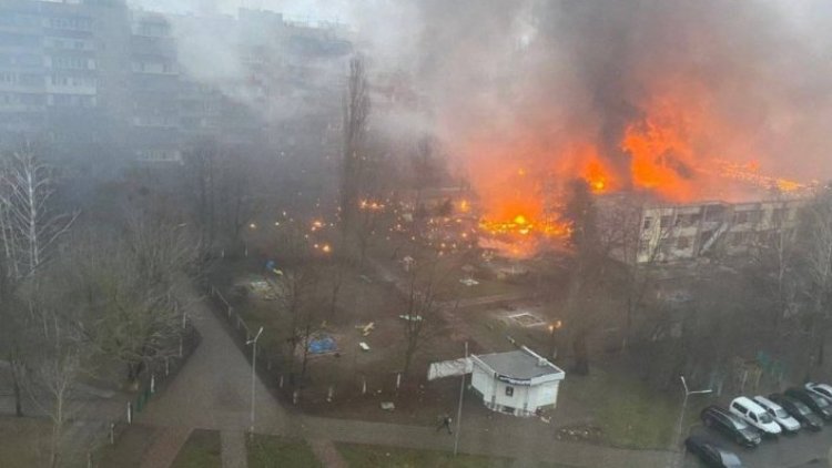 Ukrayna'da helikopter düştü: İçişleri Bakanı dahil 16 kişi öldü
