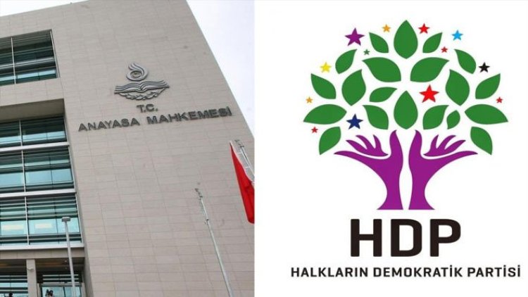 AYM, HDP'nin 'kapatma davasının seçim sonrasına bırakılması' başvurusunu yarın görüşecek