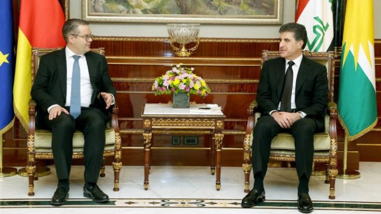 Neçirvan Barzani ve Alman bakan IŞİD'i görüştü