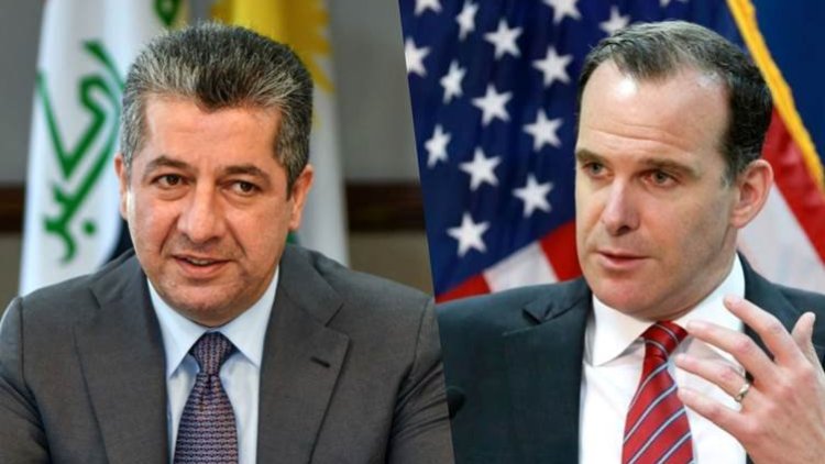 Başbakan Barzani ile Brett McGurk arasında önemli görüşme