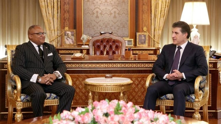 Neçirvan Barzani, ABD’nin Erbil Başkonsolosu’nu kabul etti Neçirvan Barzani, ABD’nin Erbil Başkonsolosu’nu kabul etti