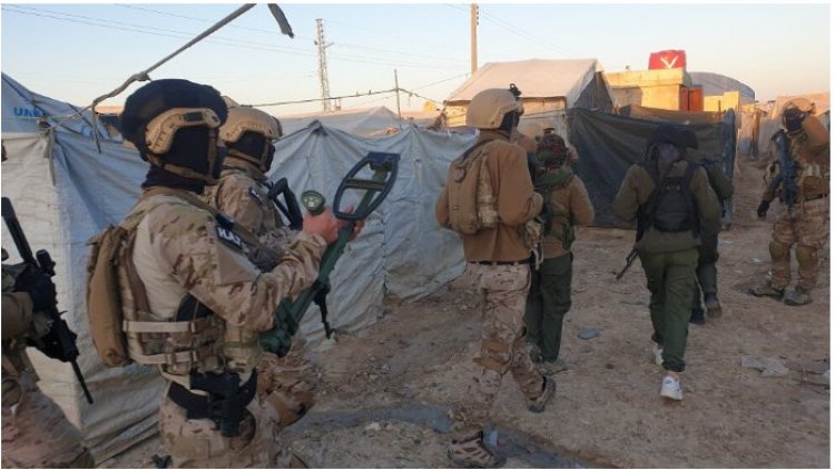 Rojava Asayişi: Hol Kampı'nda firar eden 4 IŞİDli kadın tutuklandı