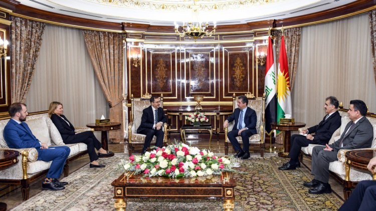 Başbakan Barzani, İngiliz büyükelçiyle bir araya geldi