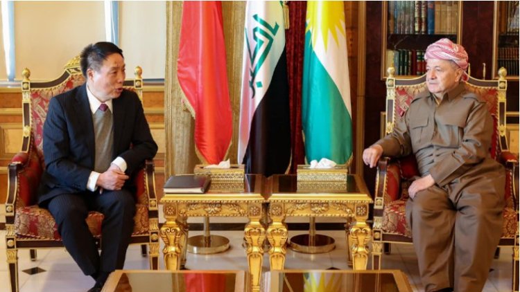 Başkan Barzani, Çin heyetiyle bir araya geldi