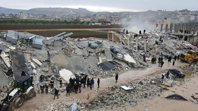 DSÖ: Rojava ve Suriye’deki depremde 8 bin 500’e yakın kişi hayatını kaybetti