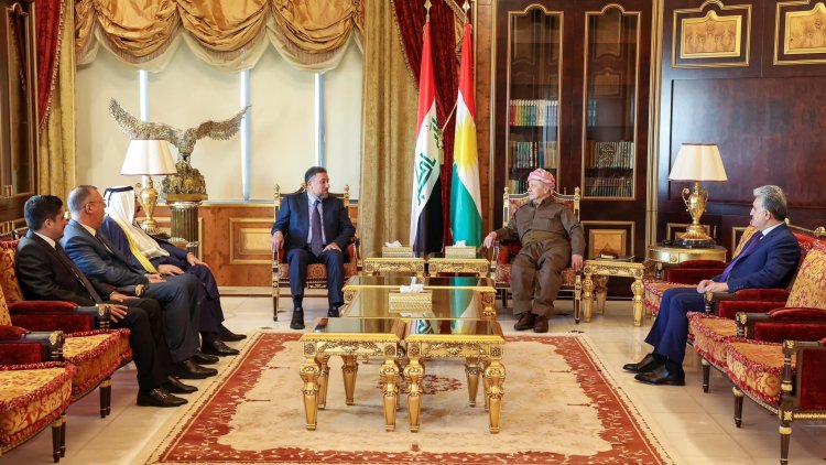 Başkan Barzani, Iraklı Sünni liderle bir araya geldi