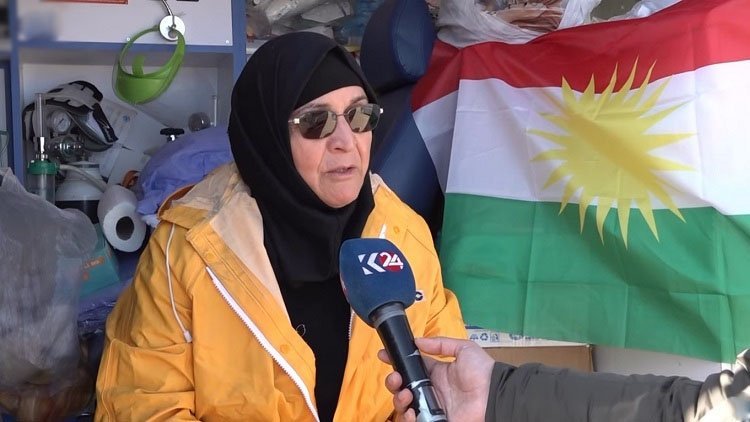 Depremzedelere yardım için Antep’e gelen Kürt doktor Afrin’e de gidecek