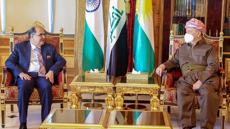 Başkan Mesud Barzani: Kürdistan ve Hindistan halklarının dostluğu tarihi ve kadimdir