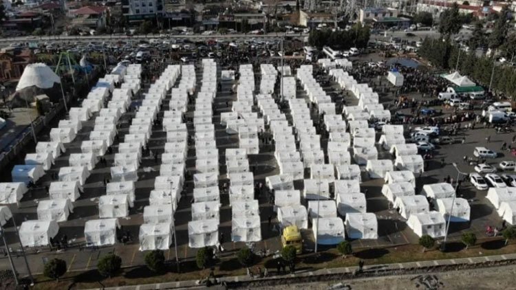 İşte il il deprem bölgesinde kurulan çadır sayısı