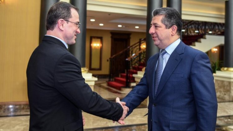 Başbakan Barzani, Rus Büyükelçi ile ikili ilişkileri görüştü
