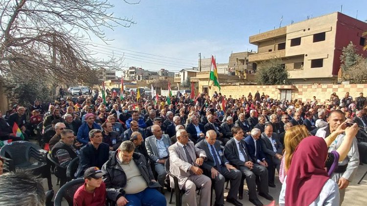 Ölümsüz lider Mele Mustafa Barzani, Rojava'da anıldı