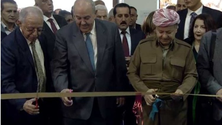 Başkan Barzani 15. Erbil Uluslarası Kitap Fuarı’nın açılışını gerçekleştirdi