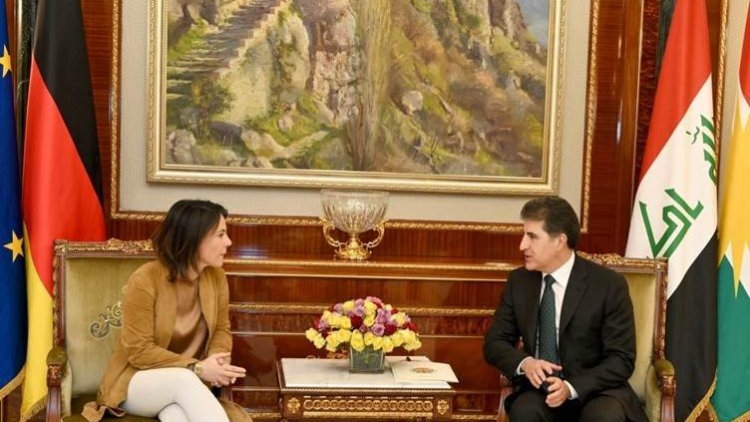 Neçirvan Barzani Almanya Dışişleri Bakanı’yla Erbil-Bağdat ilişkilerini görüştü