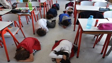 DİERG: Okul Binalarında Deprem Tatbikatı