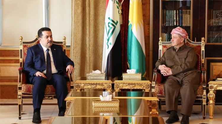 Başkan Barzani, Irak Başbakanı Sudani ile görüştü