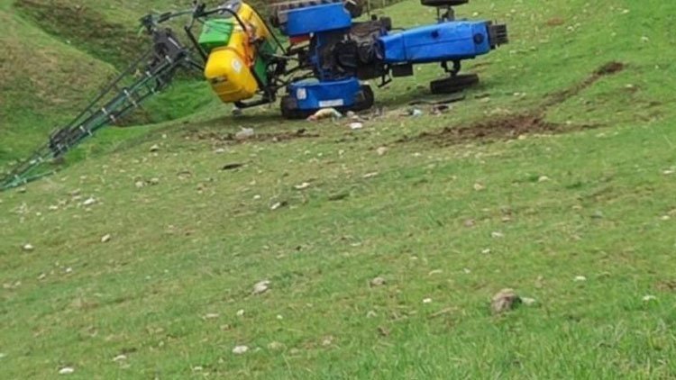 Silvan'da traktörün altında kalan çocuk yaşamını yitirdi