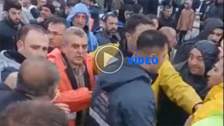 Urfa Belediye Başkanı Beyazgül'e sel protestosu
