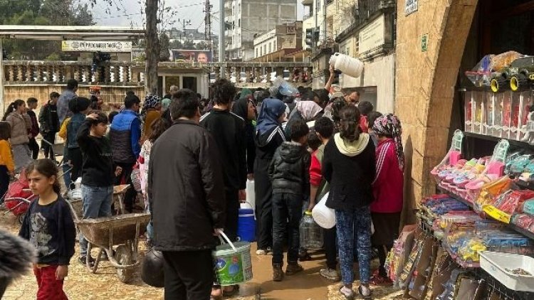 Deprem ve selin ardından Urfa’da su sıkıntısı