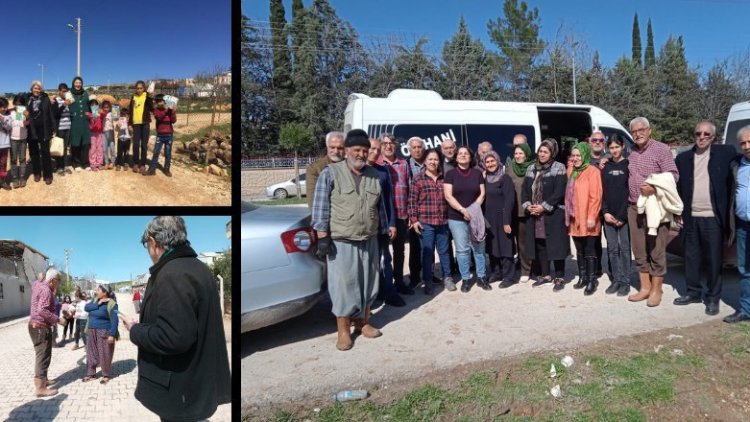 PSK, TDK-TEVGER ve PAK Newroz’da yardımseverlerin yardımlarını Adıyaman’daki deprem mağdurlarına ulaştırdı