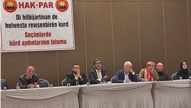HAK-PAR: 'Kürtler ulusal taleplerini merkeze alan bir siyaset yürütmelidir'