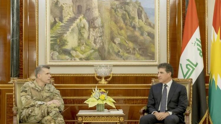 Neçirvan Barzani, General Matthew McFarlane ile bir araya geldi
