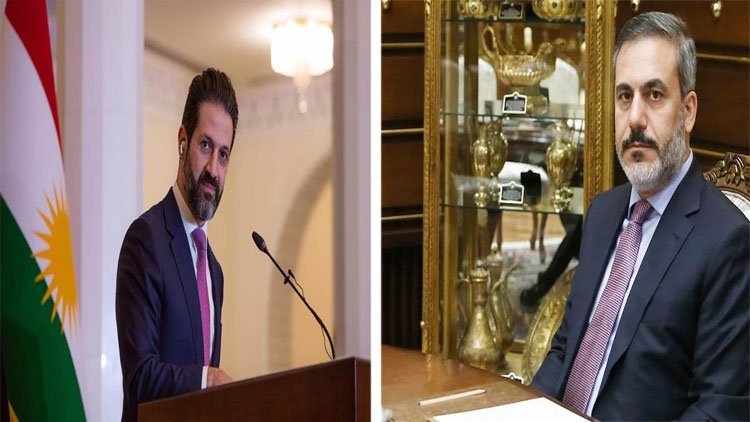 Qubad Talabani, MİT Başkanı Hakan Fidan ile görüştü!