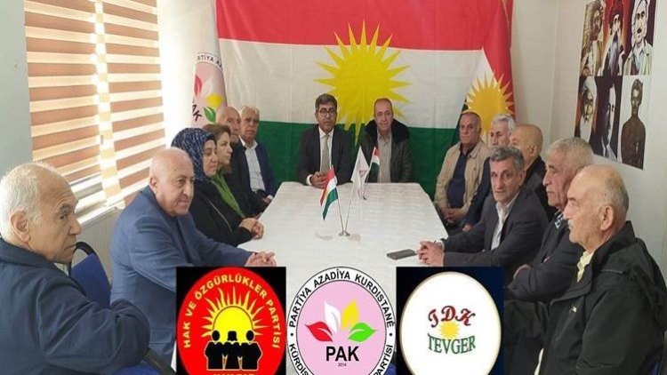 HAK-PAR, Diyarbakır’da PAK ve TDK-TEVGER’i ziyaret etti