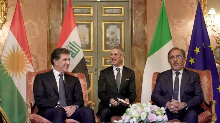 İtalya Senatosu Başkanı'ndan Neçirvan Barzani’ye teşekkür