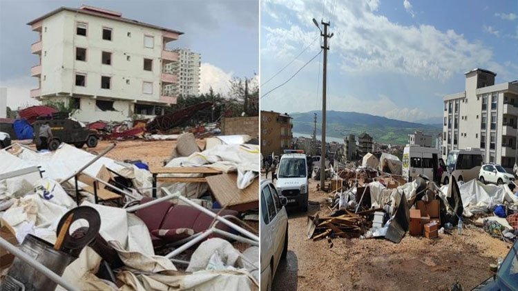 Pazarcık'ta fırtına çadır kentleri vurdu: Ölü ve yaralılar var