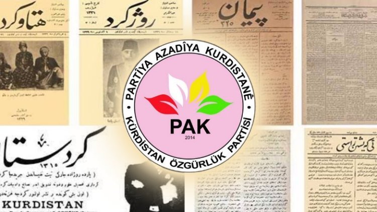 PAK'tan 'Kürt Gazeteciler Günü' mesajı