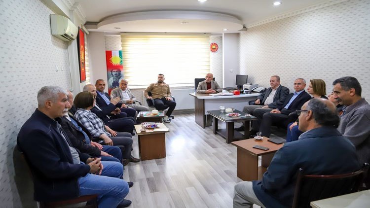 HAK-PAR Diyarbakır il teşkilatın’da bayramlaşma ziyaretleri devam ediyor
