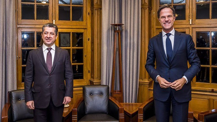 Hollanda Başbakanı Rutte’den Mesrur Barzani’ye mektup