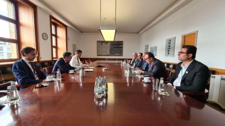 Barzani Yardım Vakfı heyeti Almanya Dışişleri Bakanlığı'nı ziyaret etti