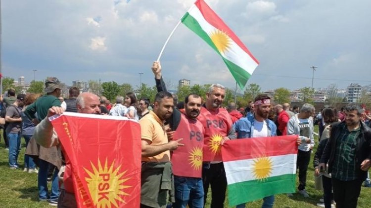 PSK: 1 Mayıs’ta Kürdistan bayrağı üzerindeki engellemeler kabul edilemez