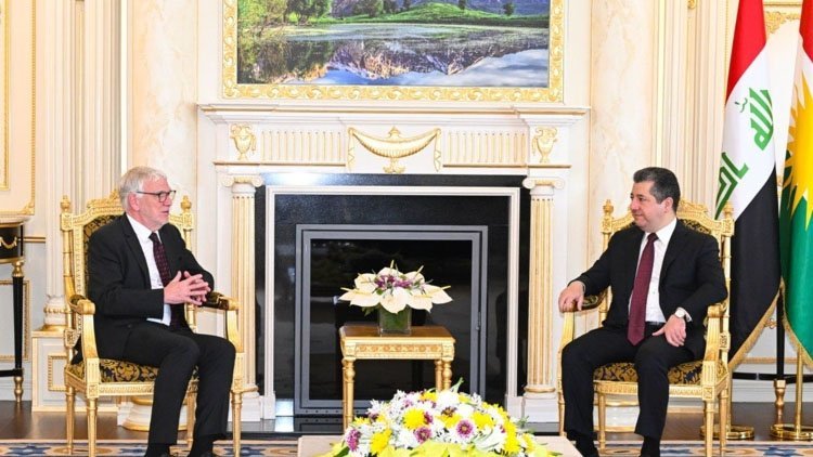 Başbakan Mesrur Barzani Almanya hükümet heyetiyle görüştü